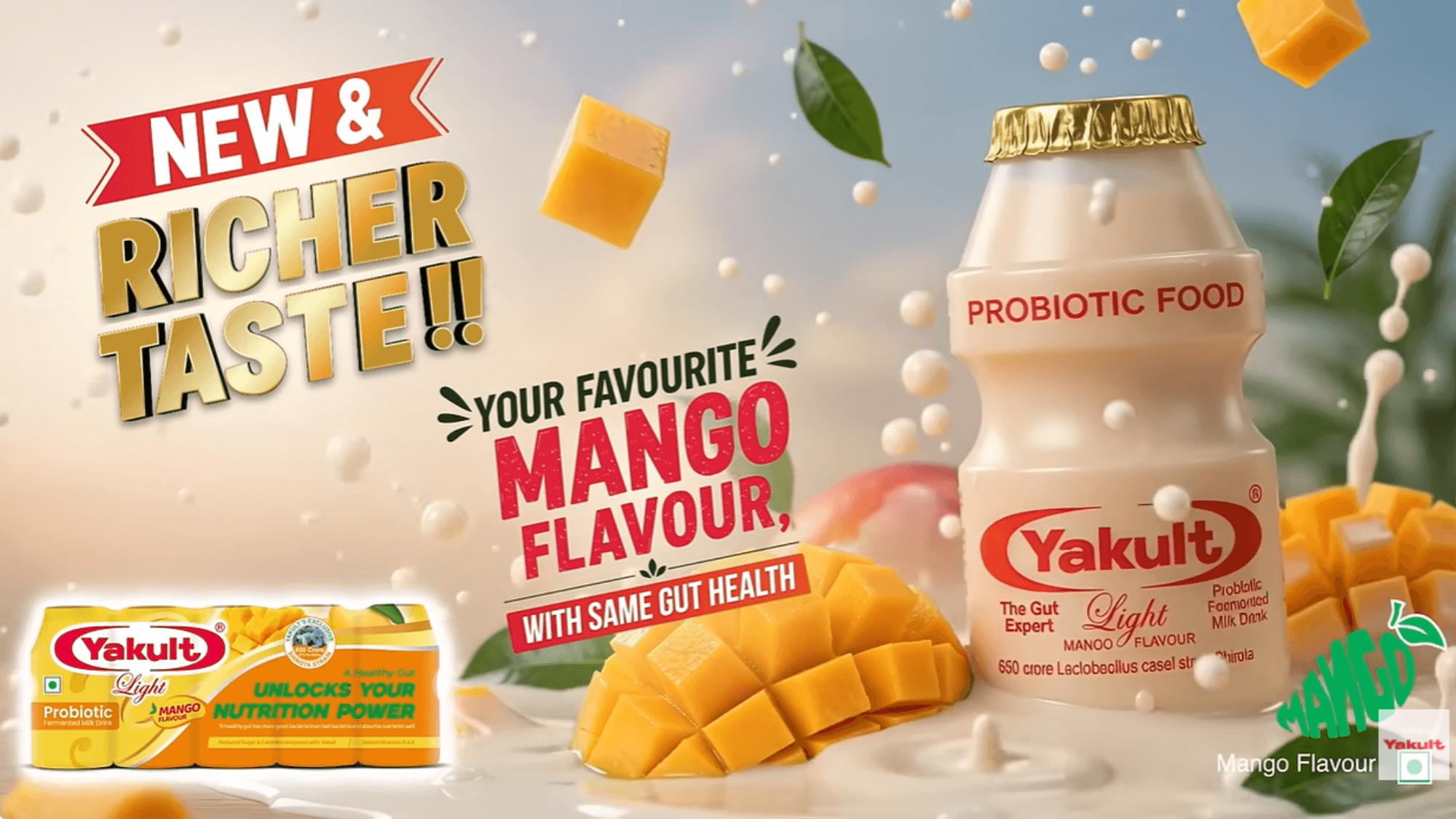 Yakult Redefines Mango Flavour Based on Direct Consumer Feedback