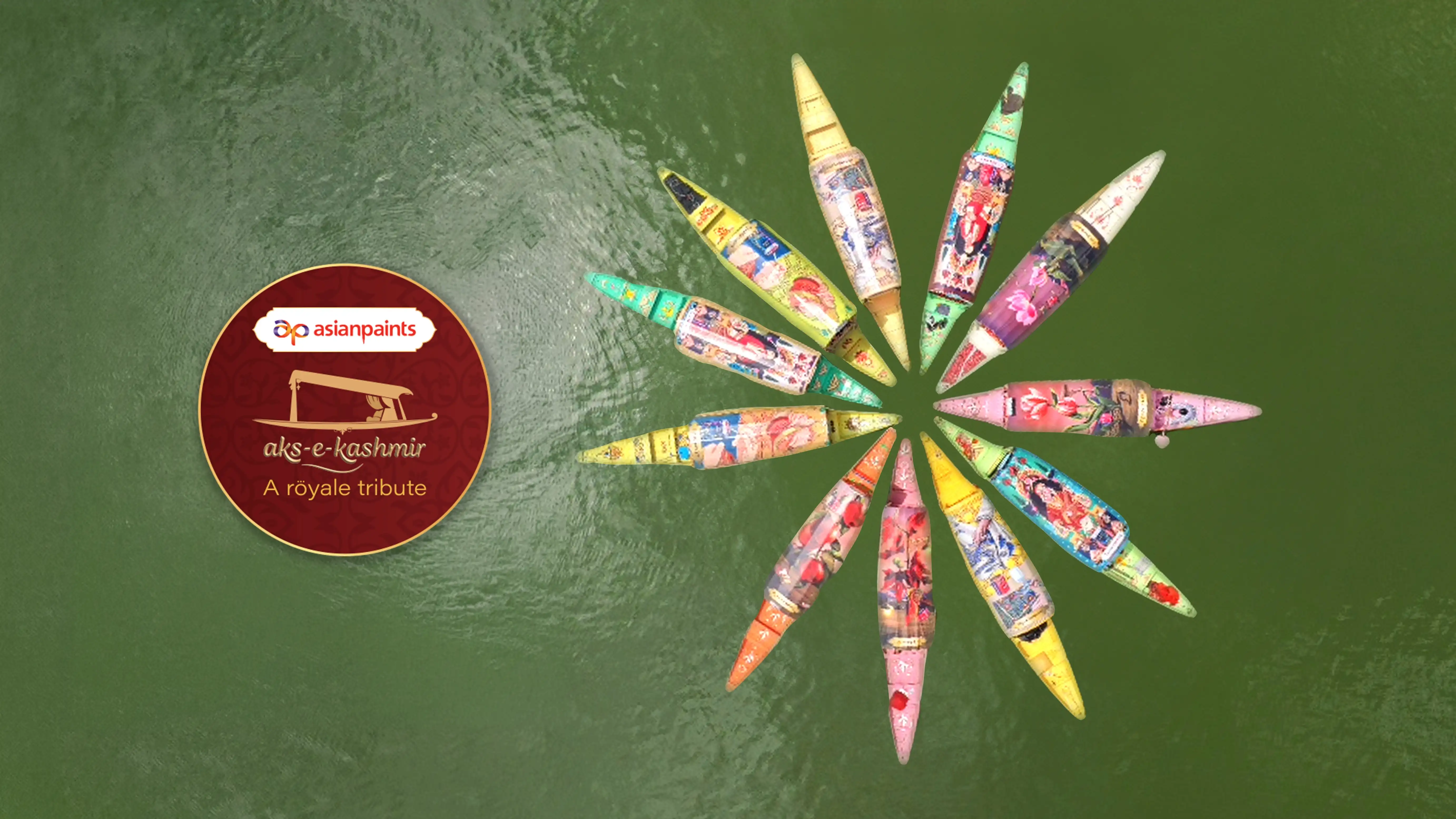 Aks-e-Kashmir: Asian Paints’ Tribute to Kashmir Turns 40 Shikaras into Floating Works of Art