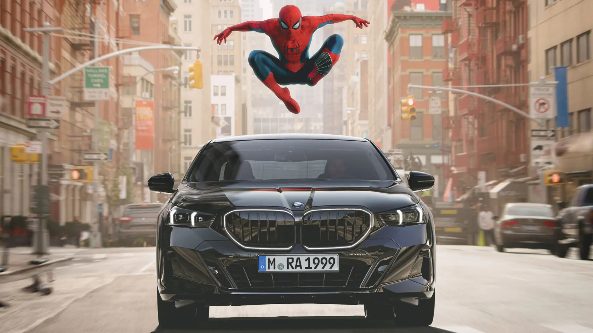 Marvel Meets Mobility: BMW iX3 Features in Spider-Man: Brand New Day